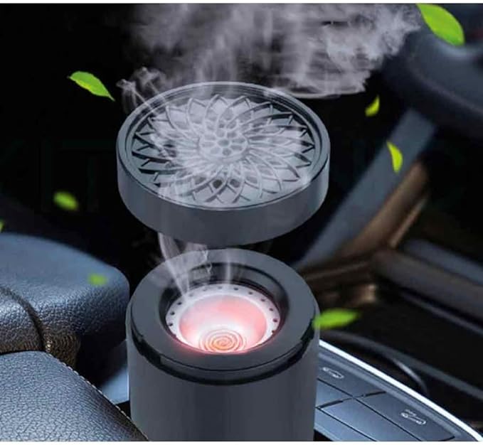 Car electric Incense Burner with speaker (bluetooth connection)