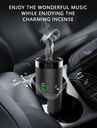 Car electric Incense Burner with speaker (bluetooth connection)