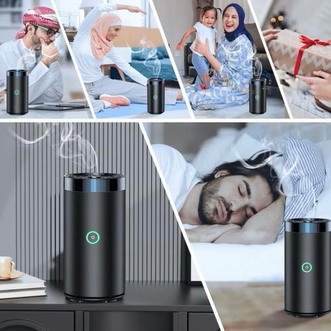 Car electric Incense Burner with speaker (bluetooth connection)