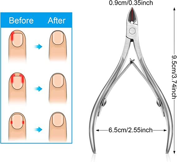  Cuticle Nippers /Dead Skin Shears  Stainless Steel