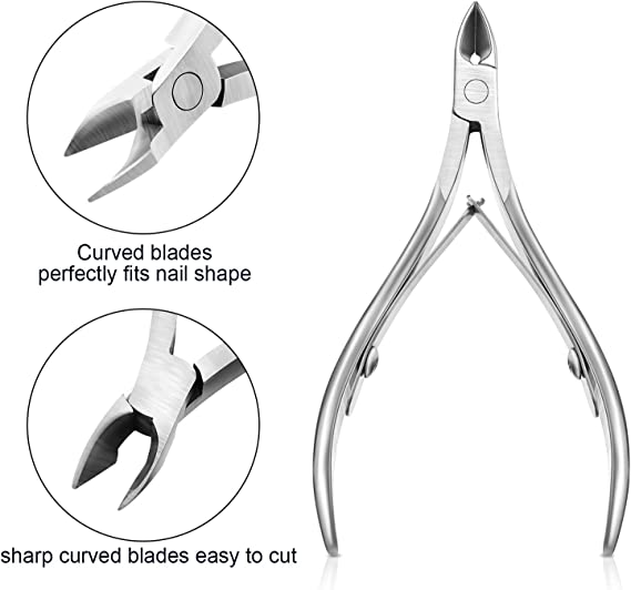  Cuticle Nippers /Dead Skin Shears  Stainless Steel