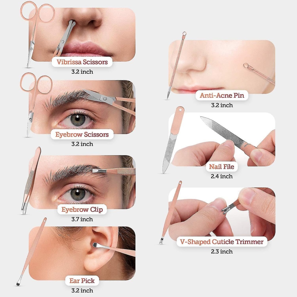 Leather nail kit - 5 in 1