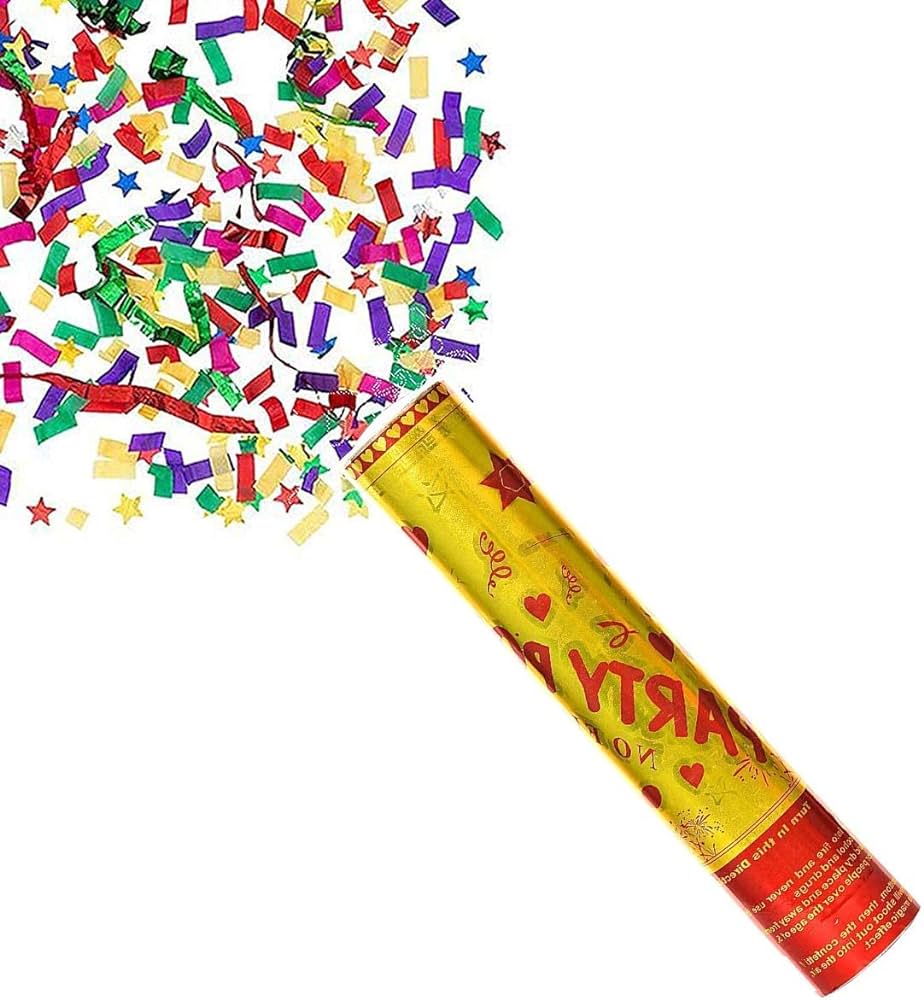 Party popper - 30 cm bomb