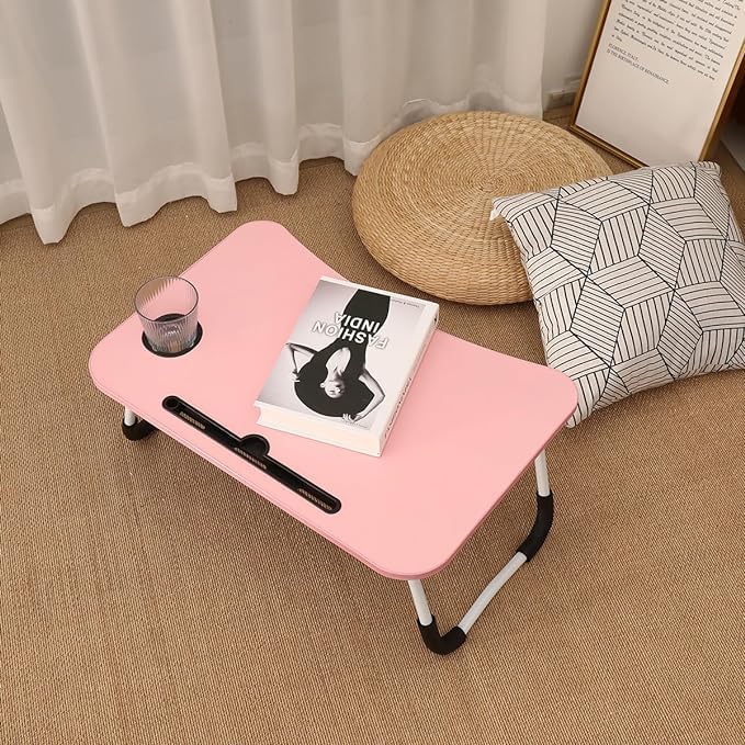 Foldable laptop table