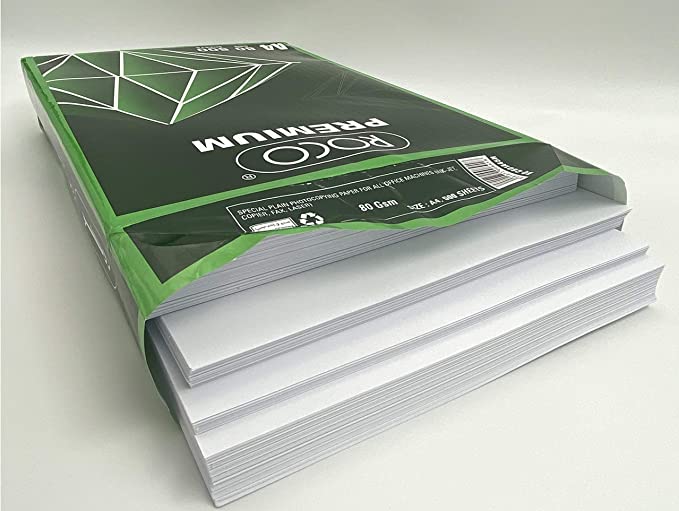 ورق طباعة مقاس A4 روكو 80 جرام [Roco A4 80 gsm]