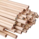 Wood Color Pen Holder Painting Pen Holder with Color Painting Pencils