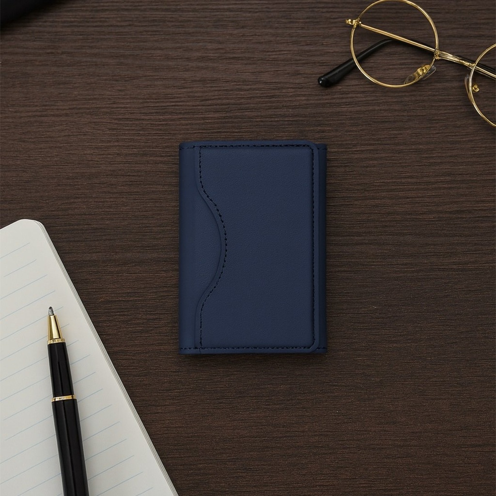 CARD CASE – Slim PU Leather Card Holder with MagSafe Attachm