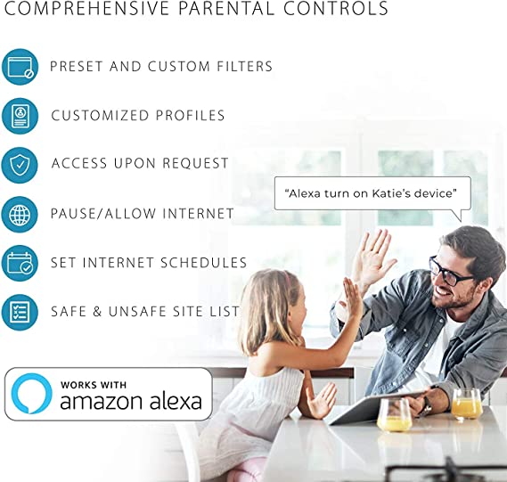 D-Link WiFi Router AC2600 Dual Band, MU-Mimo, Smart Parental Controls, Works with Alexa (DIR-2680-US-W)