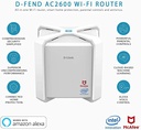 D-Link WiFi Router AC2600 Dual Band, MU-Mimo, Smart Parental Controls, Works with Alexa (DIR-2680-US-W)