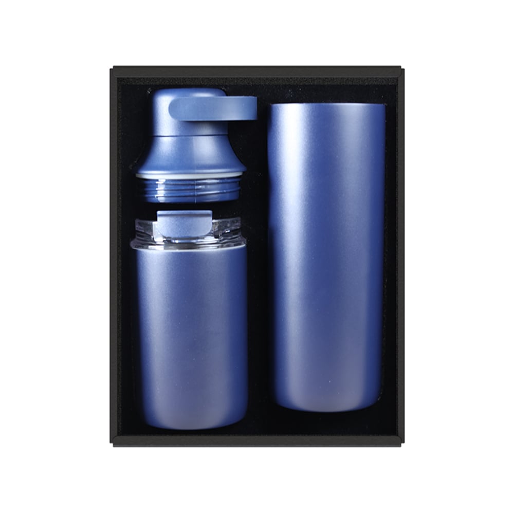 FLASKEE SET – Premium Powder-Coated Double-Wall Stainless St