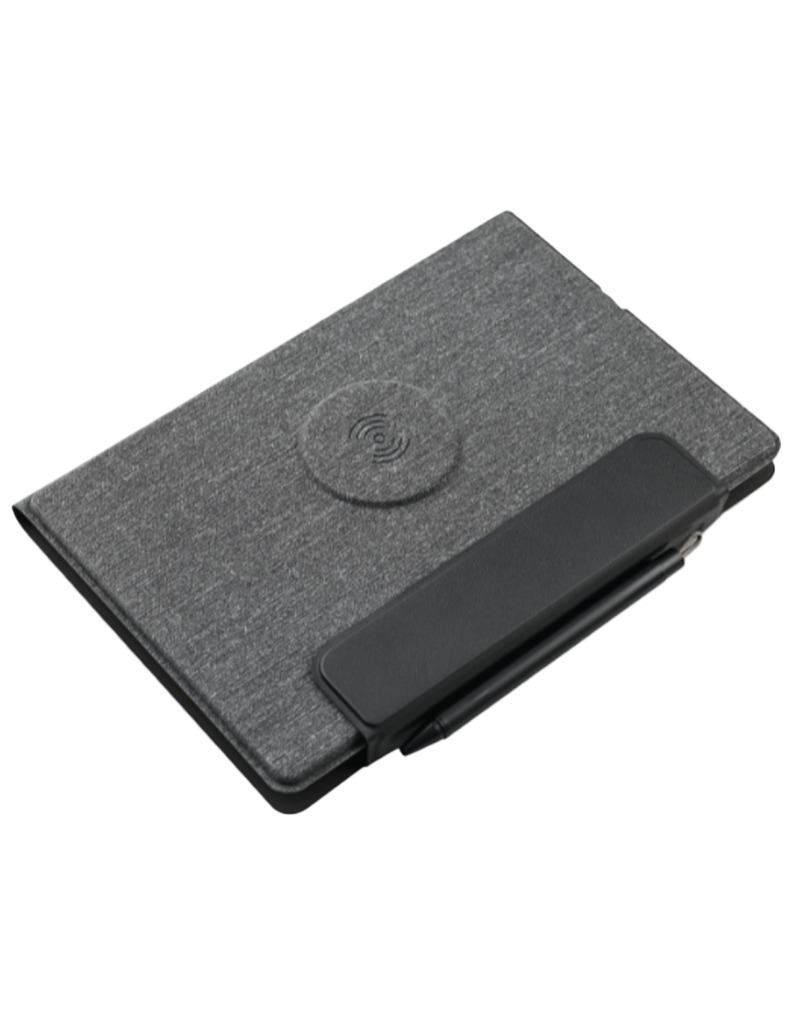 FLAPNOTE PEN Dark Grey – Notebook with 5W Magnetic Wireless 