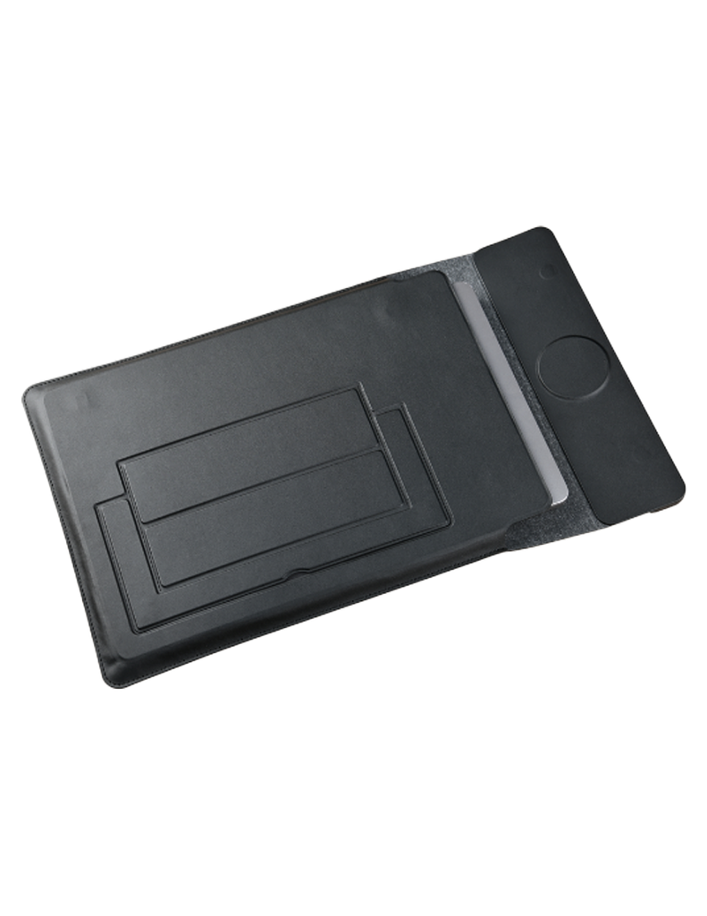 LAP-HOLD Dark Grey – Multifunctional Laptop Sleeve with 3-in