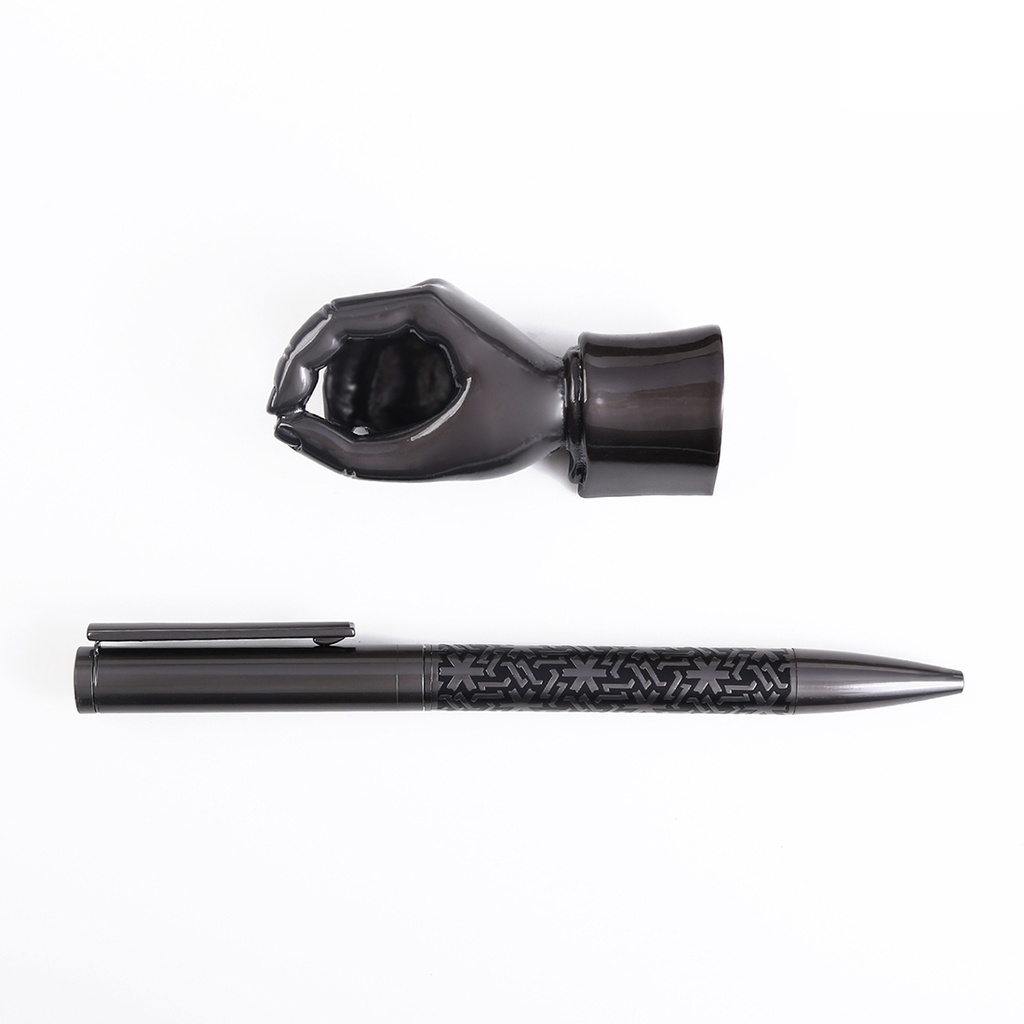 HANDY PEN PLUS – Elegant Twist Pen with Hand-Shaped Holder a