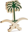 Emblem of Saudi Arabia Magnet Brooch