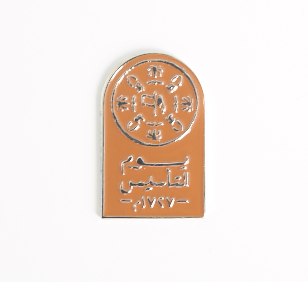 Founding day Brooch - Metal - Magnet Pin