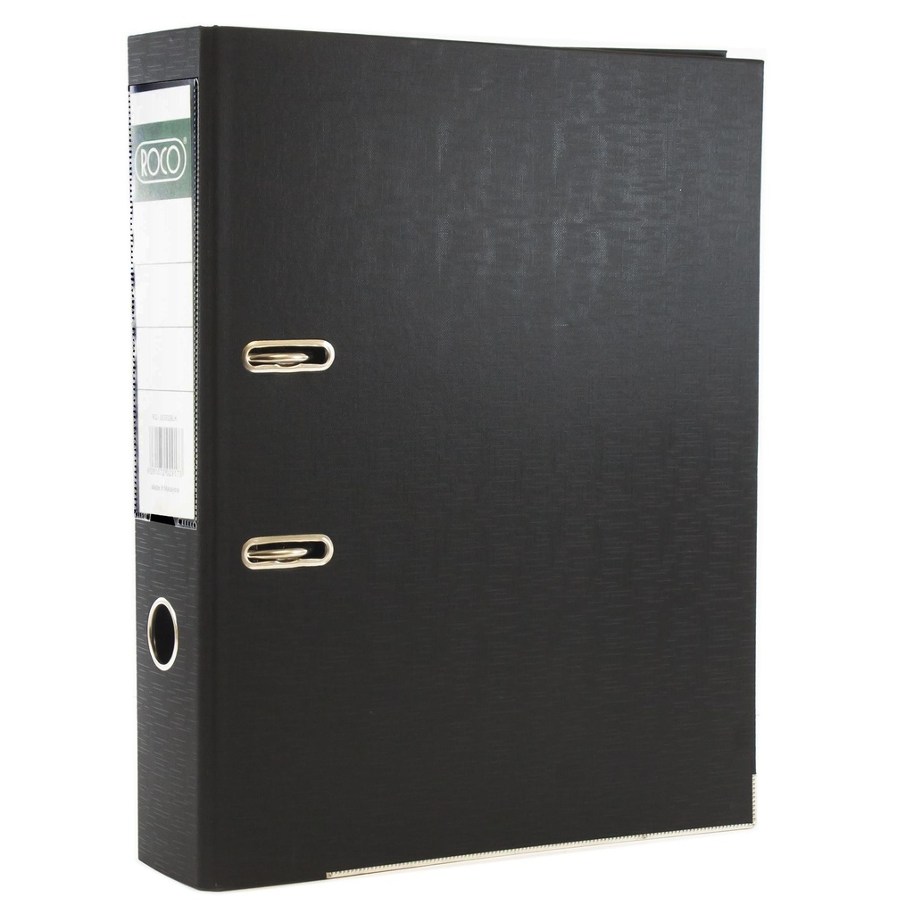Roco Standard Box File,Black, 7.5 cm