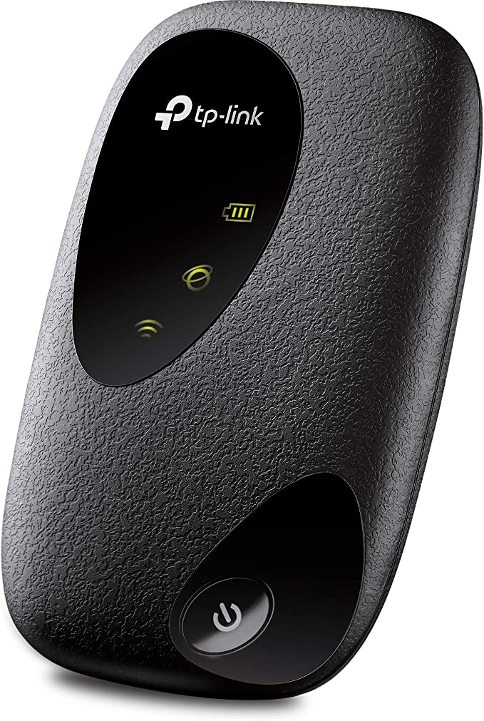 TP Link 4G LTE 150Mbps Mobile Wi Fi M7200 Mobile Hot Spot, Plug n Play 150Mbps 4G FDD/TDD LTE, Upto 10 devices, 2000mAh battery Compatible with all Sim Cards, Black