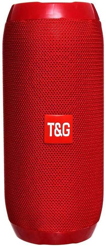 سماعة بلوتوث محمولة T&G TG117 حمراء