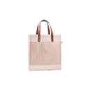 JUCO TOTE – Stylish Laminated Natural Juco Tote Bag with PU Leather Accents