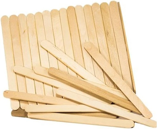 [RSTU-0102] أعواد آيس كريم عريضة 50 قطعة