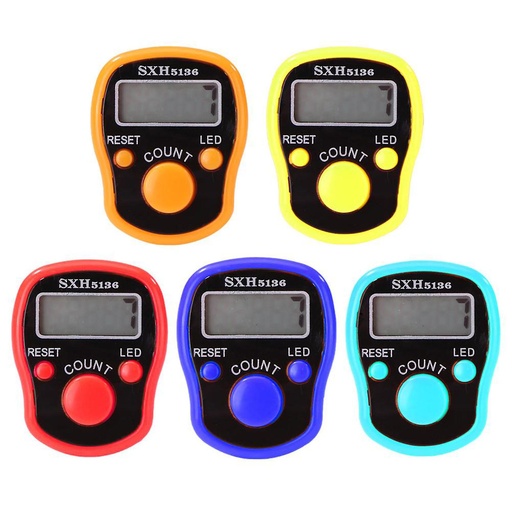 [TECH-0004] Regular Tasbee Ring - Tally Counter - 5 pcs per card