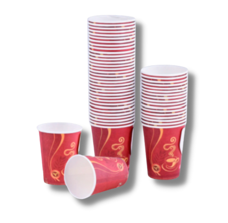 [RSTU-0037] 9 oz red paper cup, 1000/cartoon
