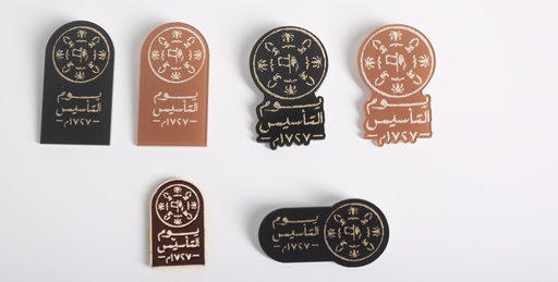 [SSNL-0021] Founding day Acrylic Brooch Clip Pin -KH