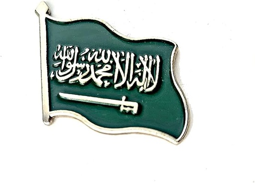 [CORP-0107] Saudi National day flag pin brooch