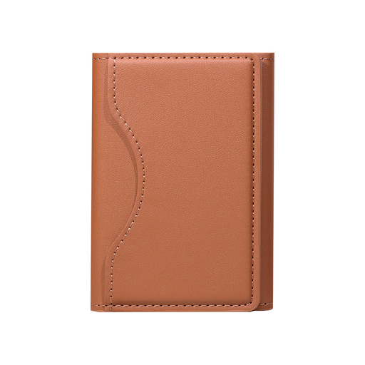 [CORP-415] CARD CASE – Slim PU Leather Card Holder with MagSafe Attachment for Secure and Easy Access