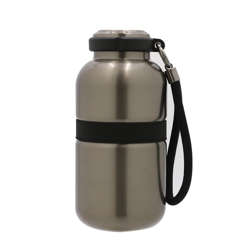 [CORP-457] PRIME FLASK – Premium 420ml Double-Wall Stainless Steel Flask with Vacuum Insulation & Leak-Proof Silicone Seal