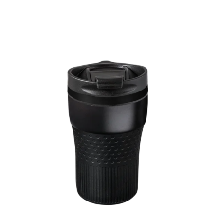 [CORP-521] BAYAMO THERMO MUG Black – Premium 230ml Double Wall Thermal Mug with Customizable Grip