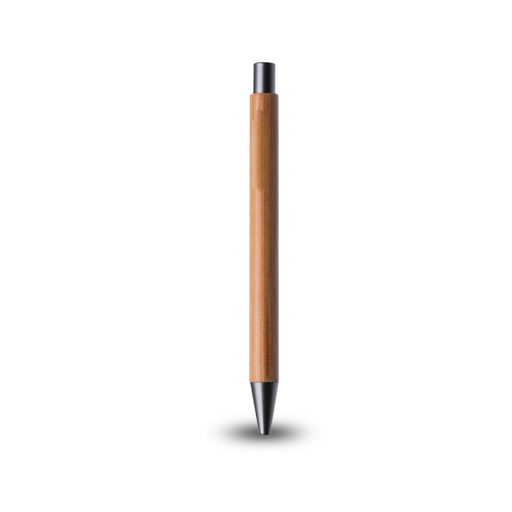 [CORP-537] BAMBOO PEN – Eco-Friendly Push Button Ballpen with Natural Bamboo Body